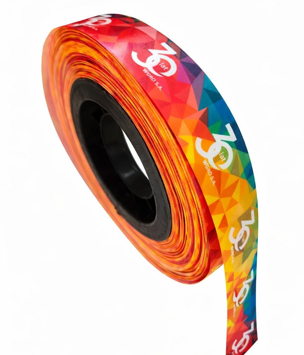 Wstążki z nadrukiem full color 